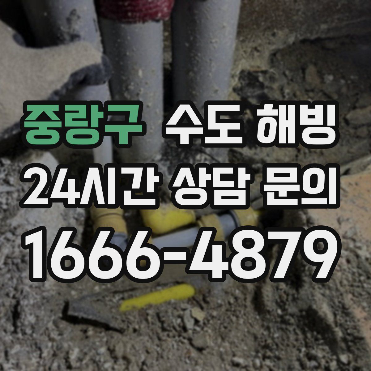 중랑구 수도 해빙