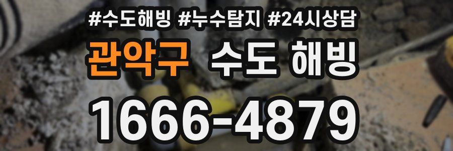 관악구 수도 해빙