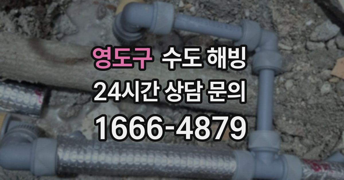 영도구 수도 해빙