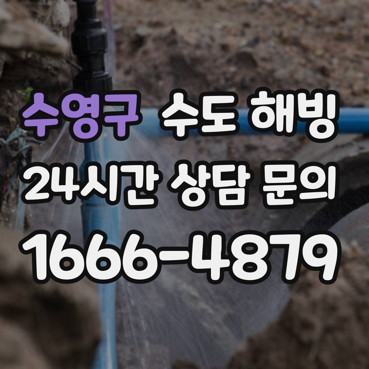 수영구 수도 해빙