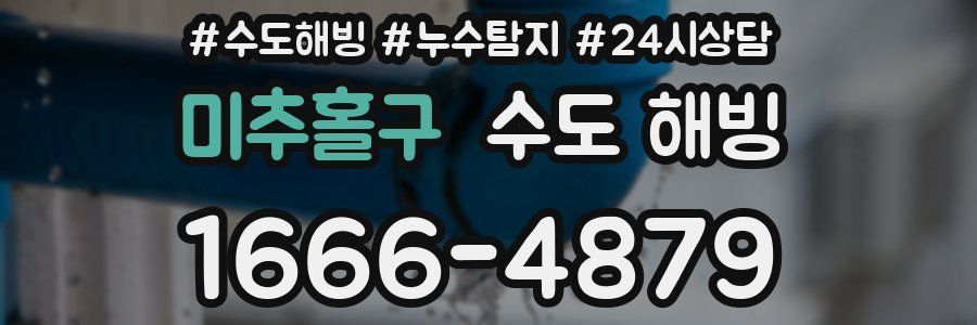 미추홀구 수도 해빙