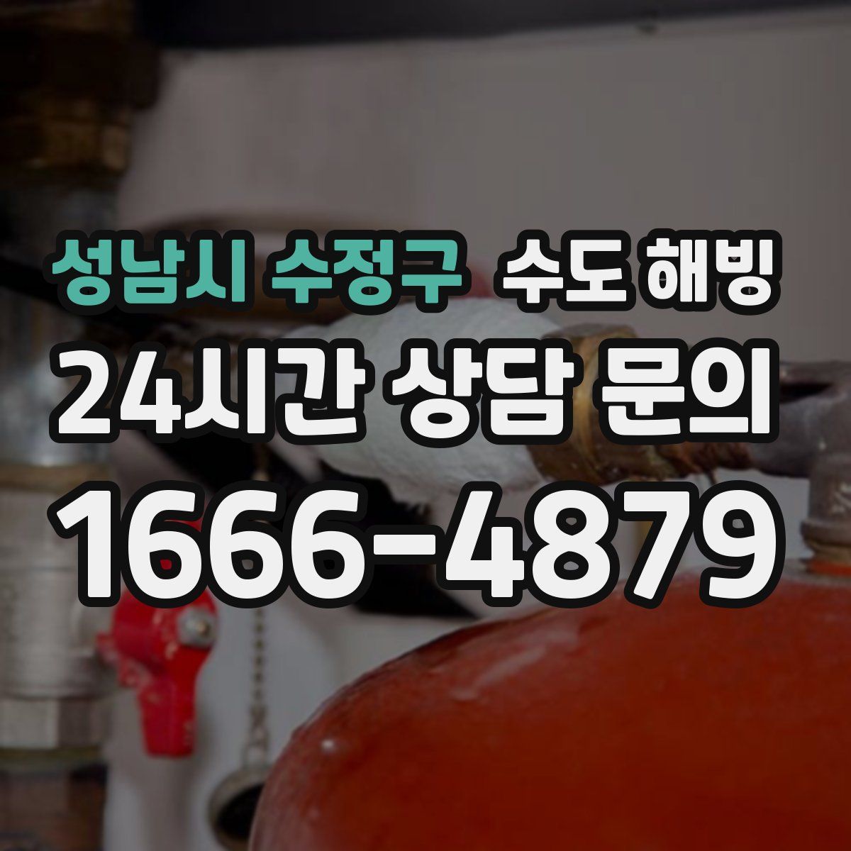 성남시 수정구 수도 해빙