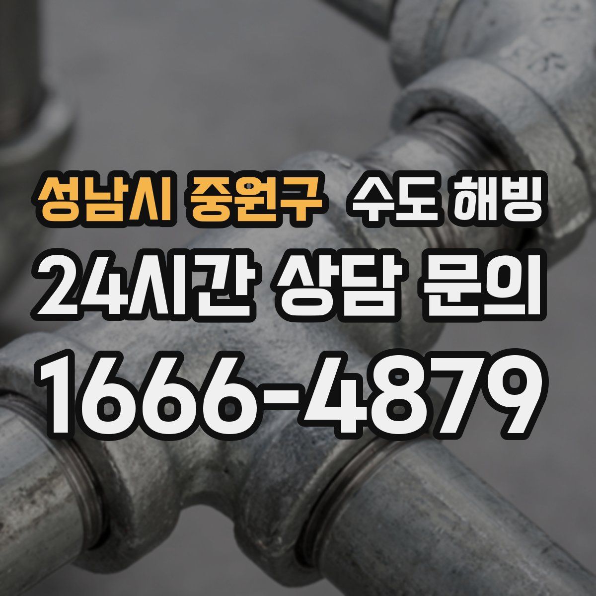 성남시 중원구 수도 해빙