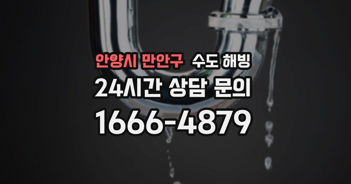 안양시 만안구 수도 해빙