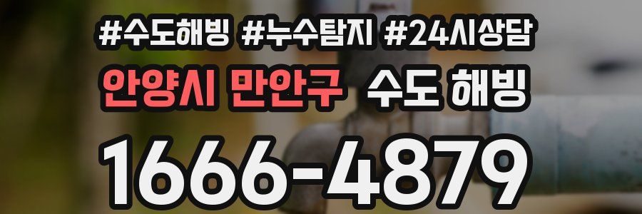 안양시 만안구 수도 해빙