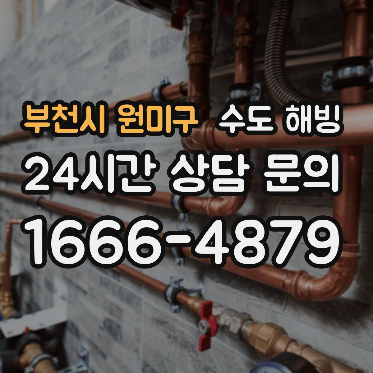 부천시 원미구 수도 해빙