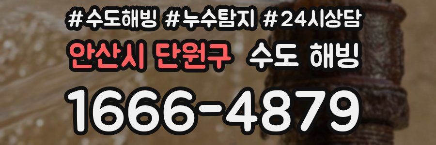 안산시 단원구 수도 해빙