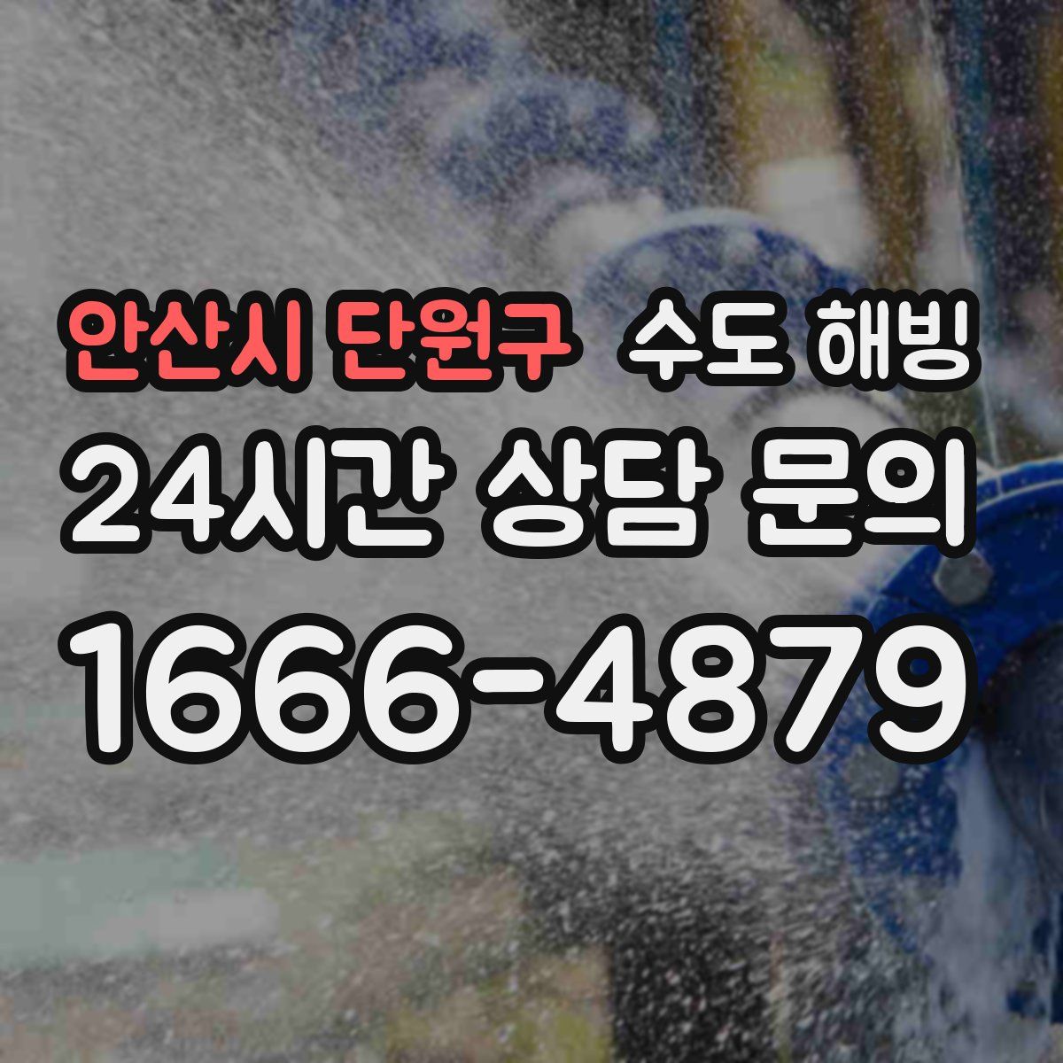 안산시 단원구 수도 해빙