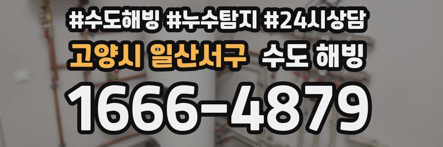 고양시 일산서구 수도 해빙