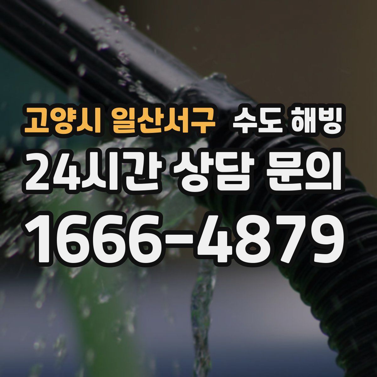 고양시 일산서구 수도 해빙