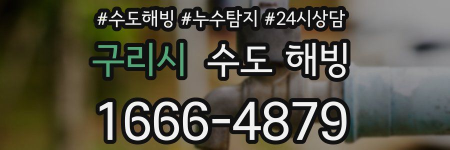구리시 수도 해빙