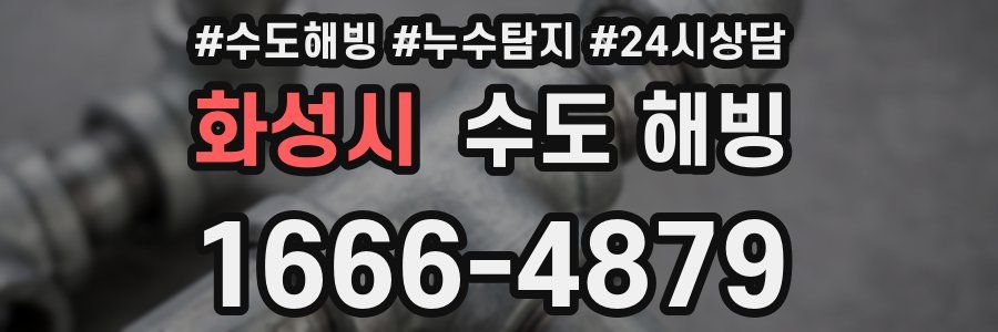 화성시 수도 해빙