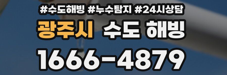 광주시 수도 해빙