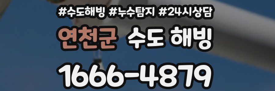 연천군 수도 해빙