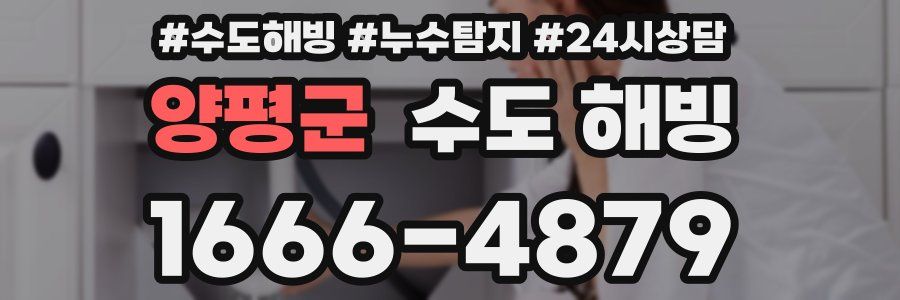 양평군 수도 해빙