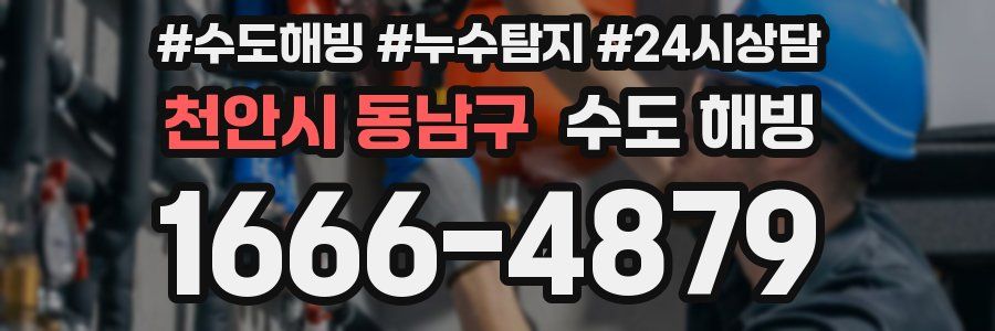 천안시 동남구 수도 해빙