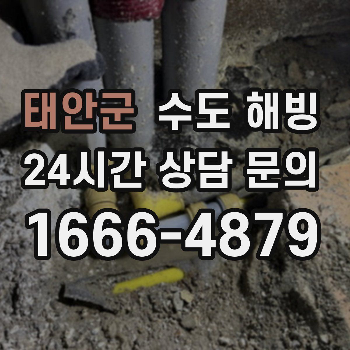 태안군 수도 해빙