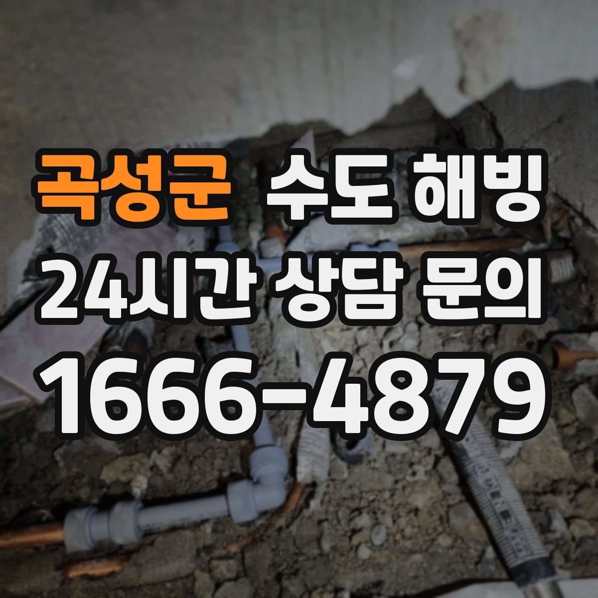 곡성군 수도 해빙