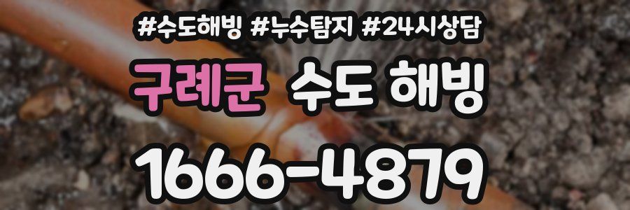 구례군 수도 해빙