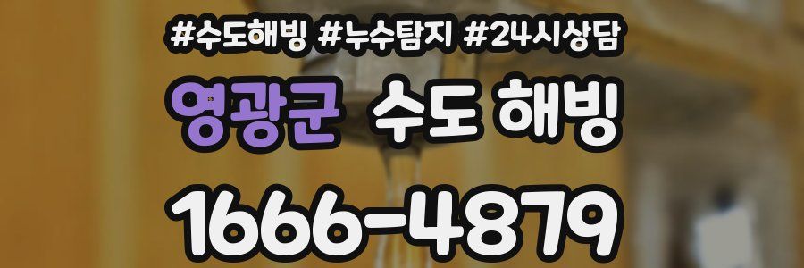 영광군 수도 해빙