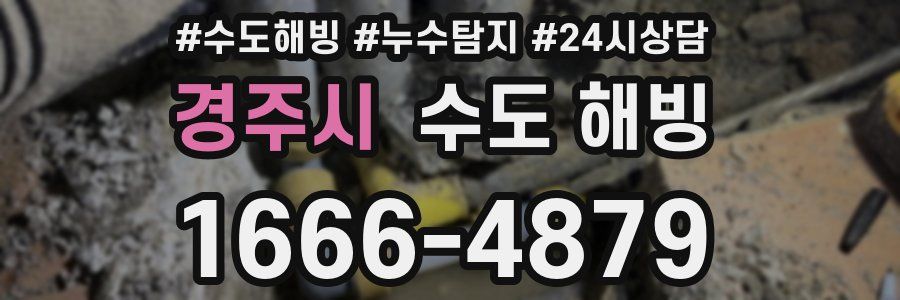 경주시 수도 해빙