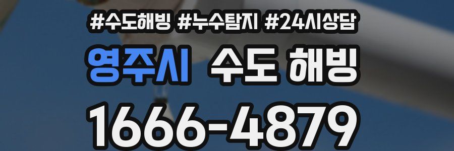 영주시 수도 해빙