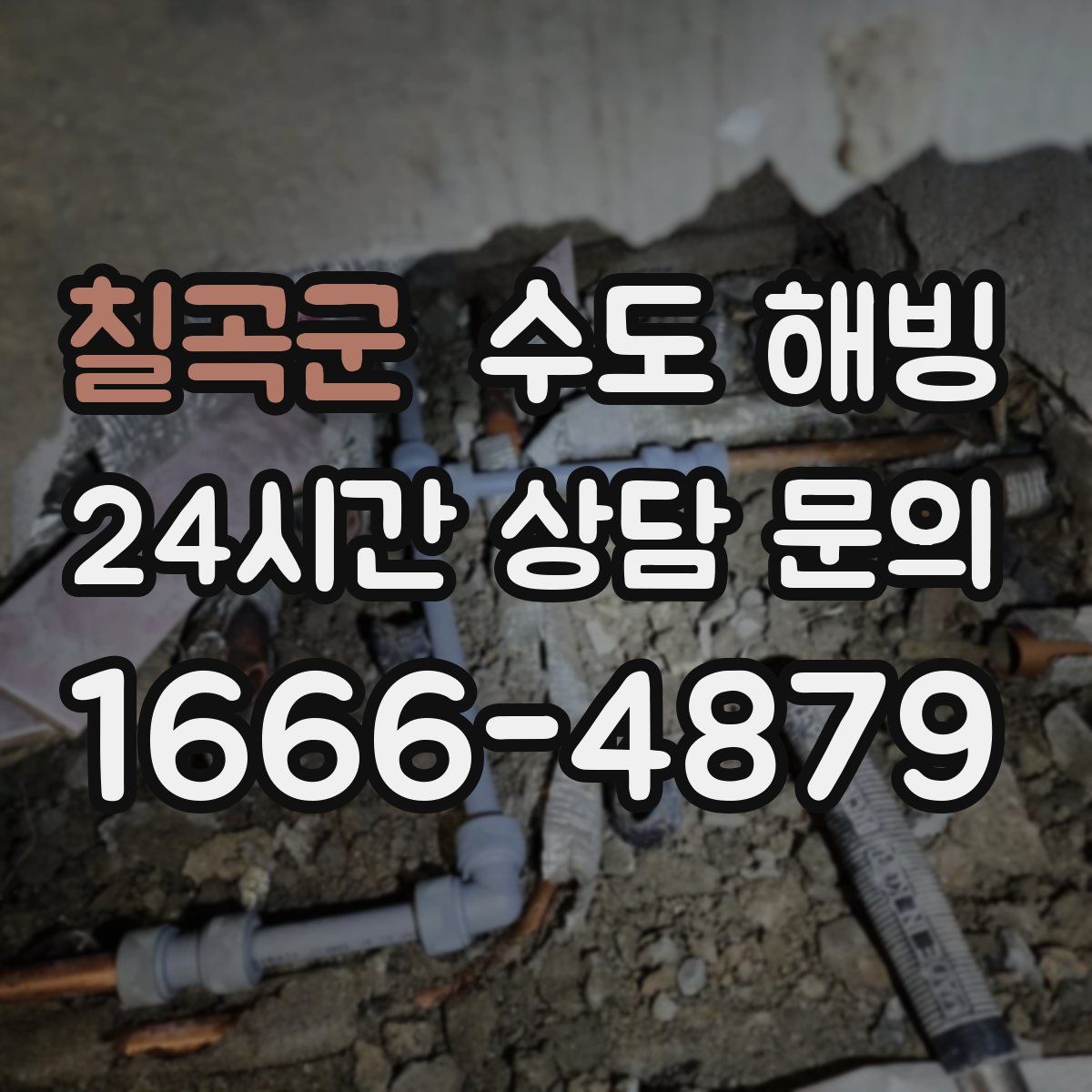 칠곡군 수도 해빙