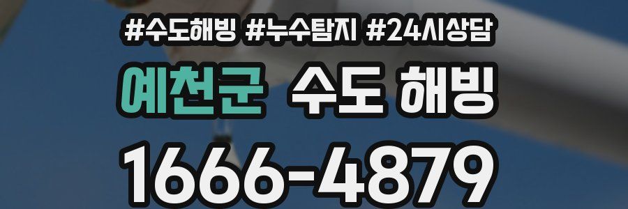 예천군 수도 해빙