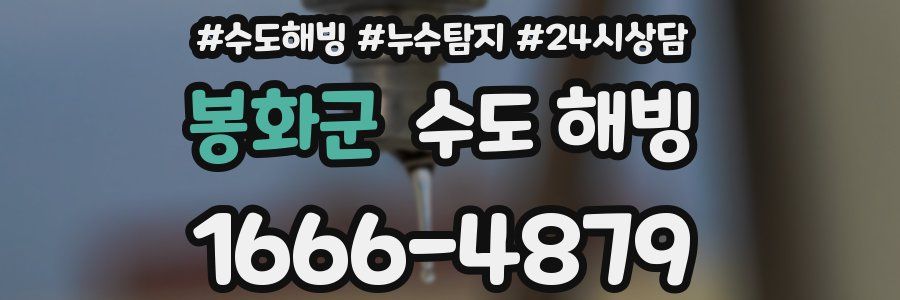 봉화군 수도 해빙