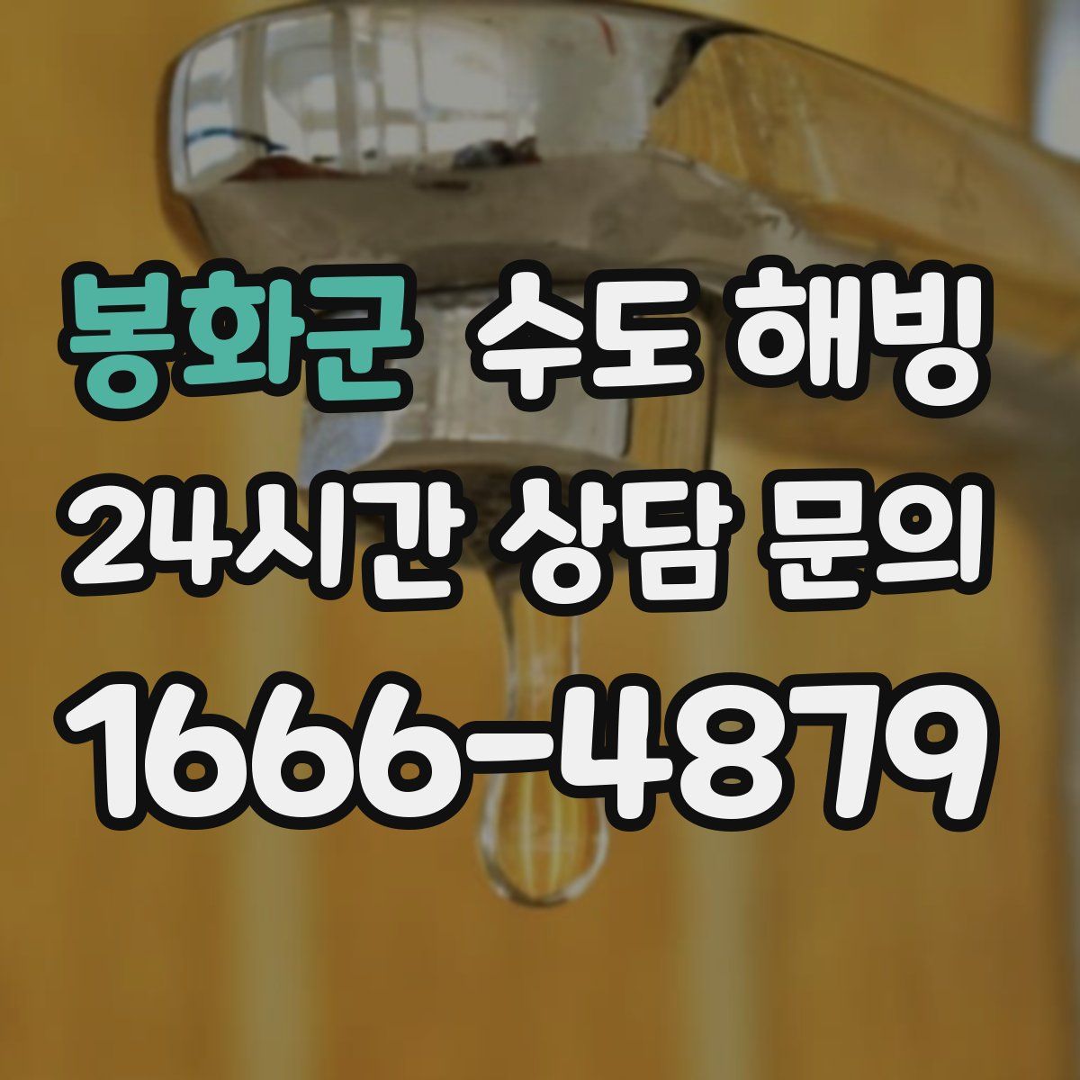 봉화군 수도 해빙