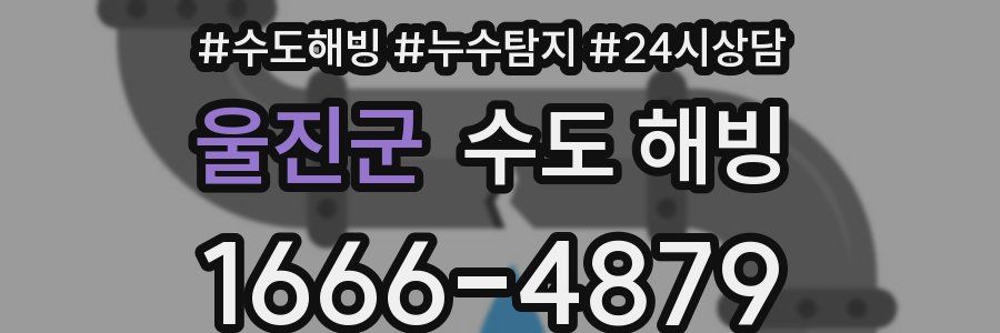 울진군 수도 해빙