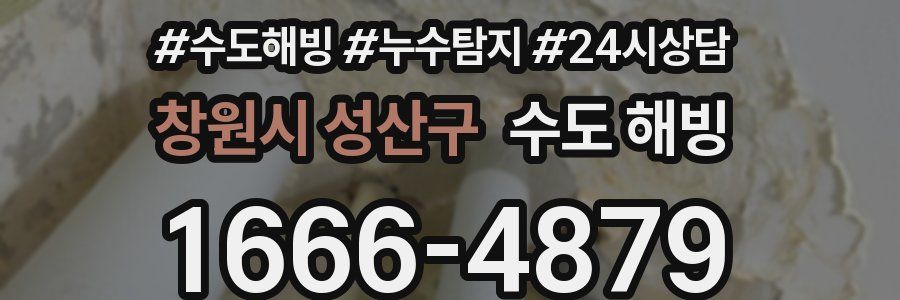 창원시 성산구 수도 해빙