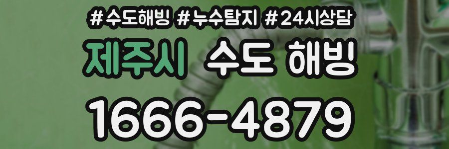 제주시 수도 해빙