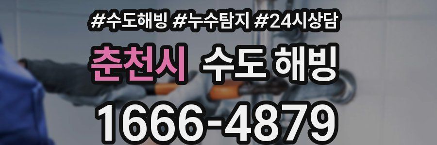 춘천시 수도 해빙