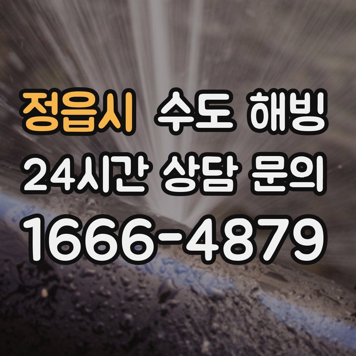 정읍시 수도 해빙