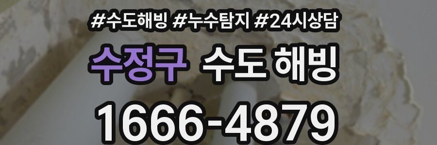 수정구 수도 해빙