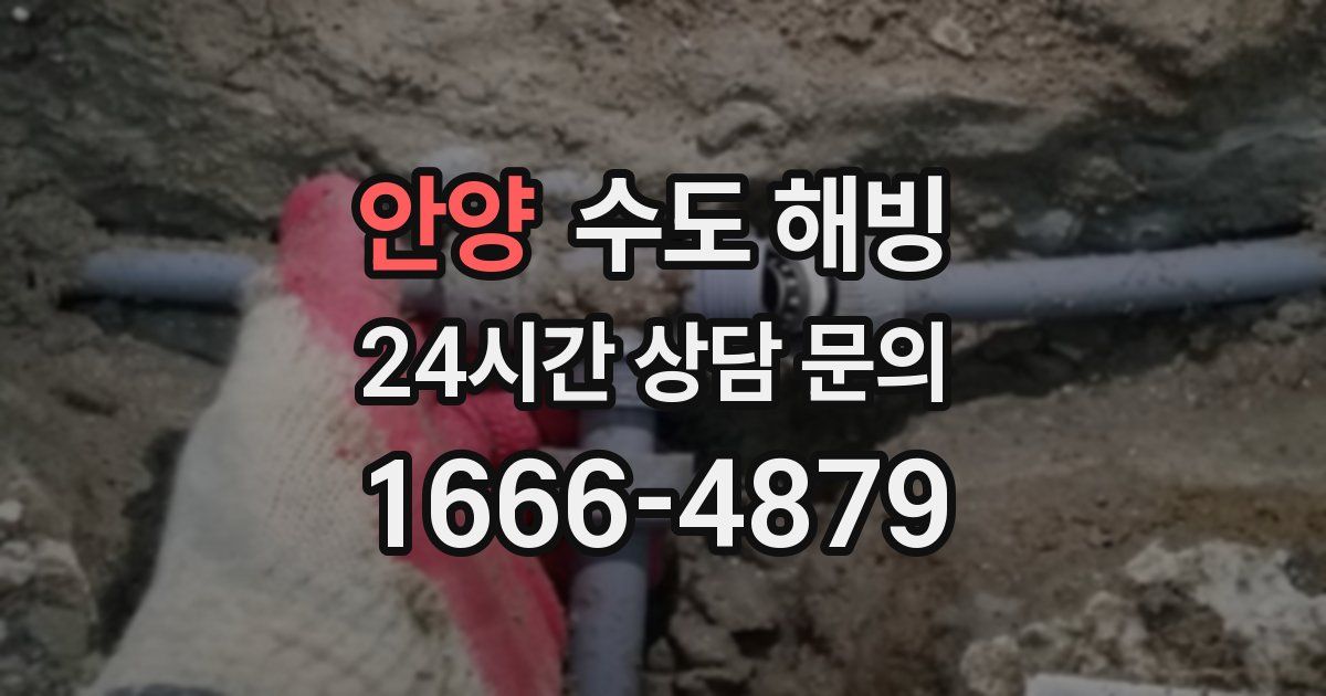 안양 수도 해빙