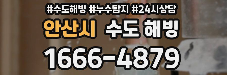 안산시 수도 해빙