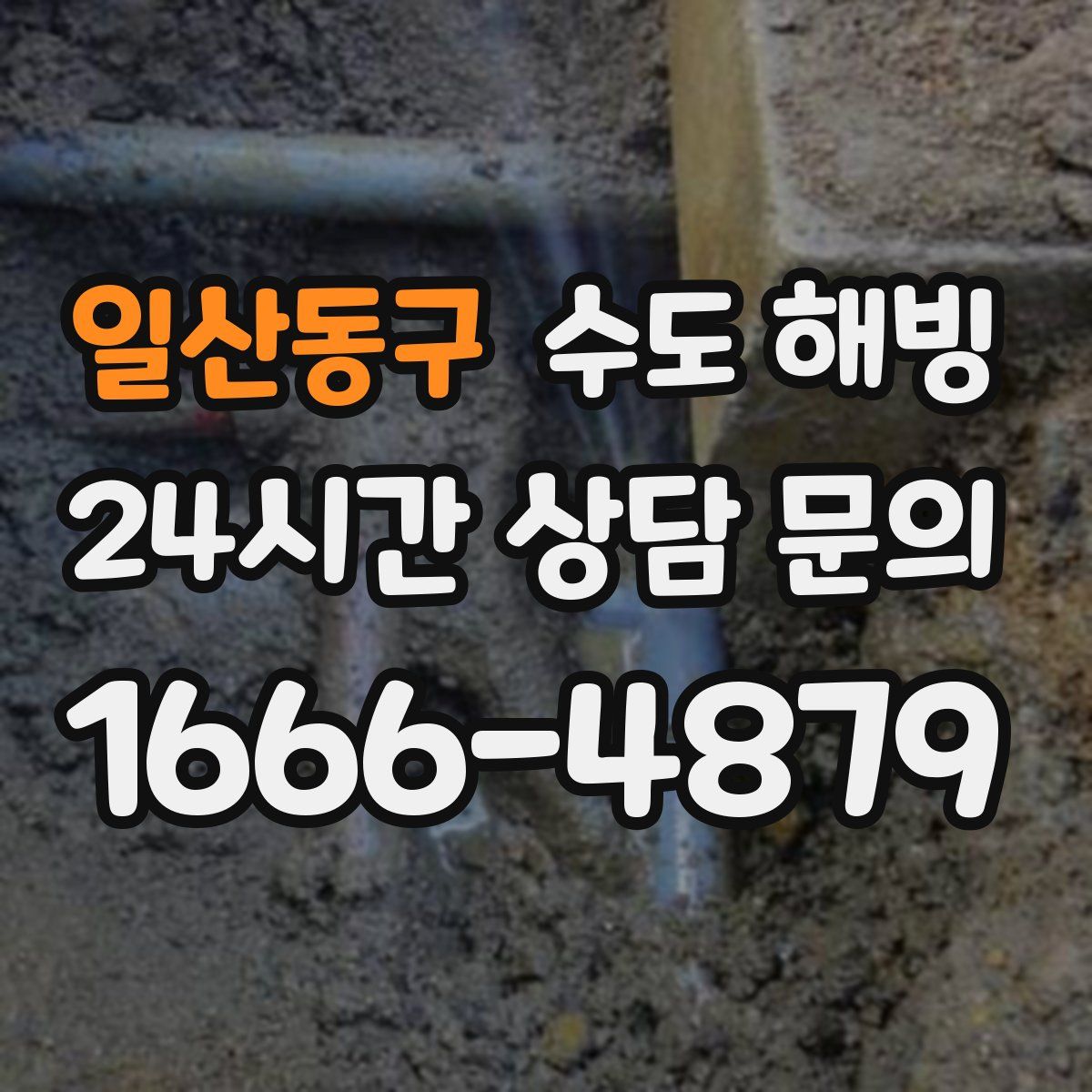 일산동구 수도 해빙