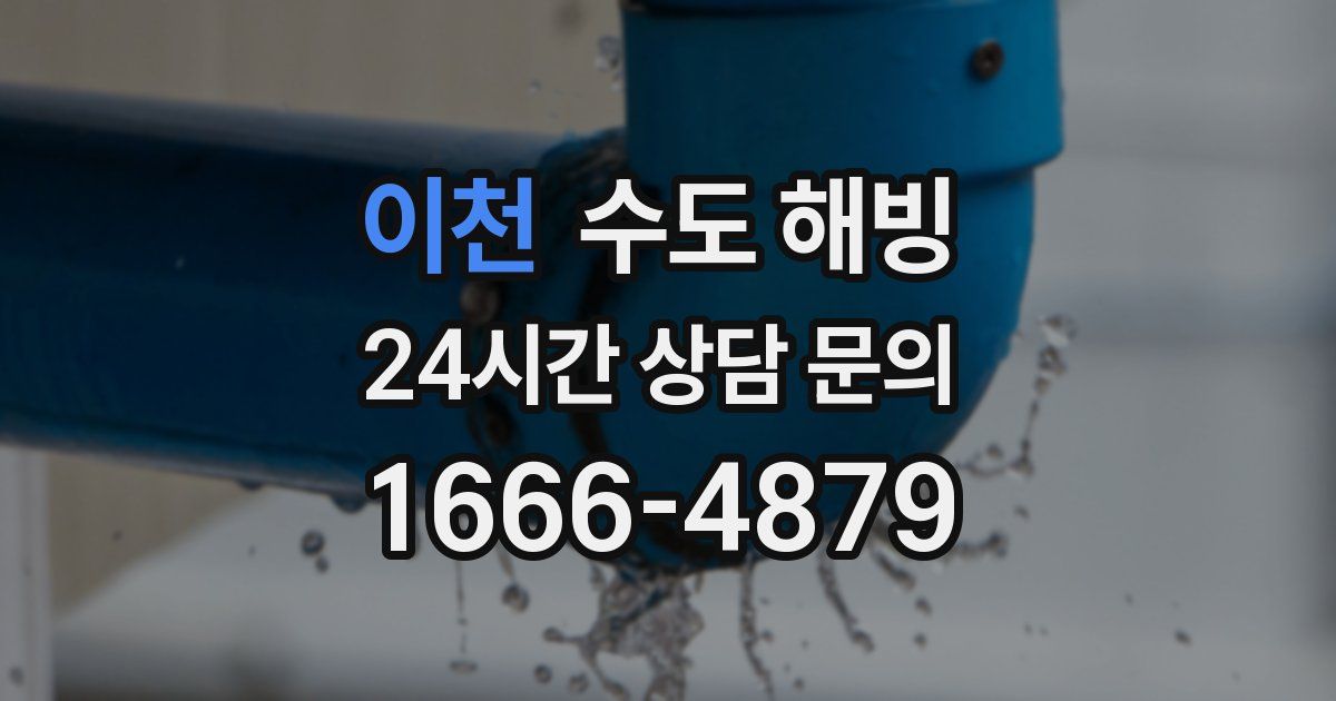 이천 수도 해빙