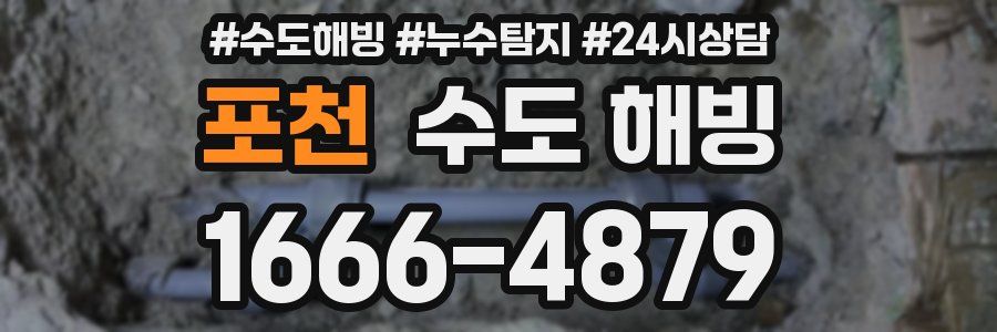 포천 수도 해빙