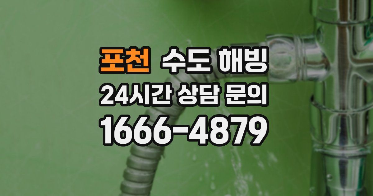 포천 수도 해빙