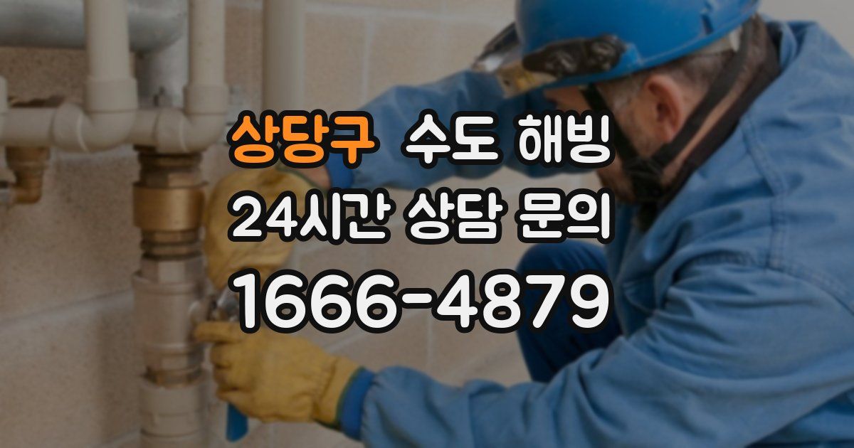 상당구 수도 해빙