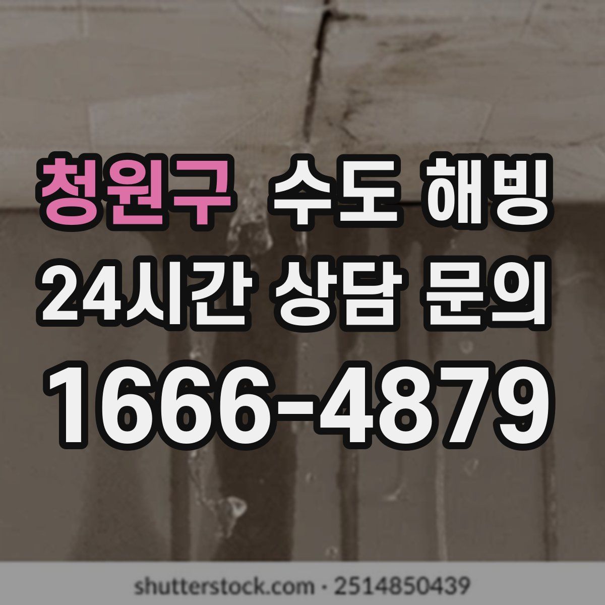 청원구 수도 해빙