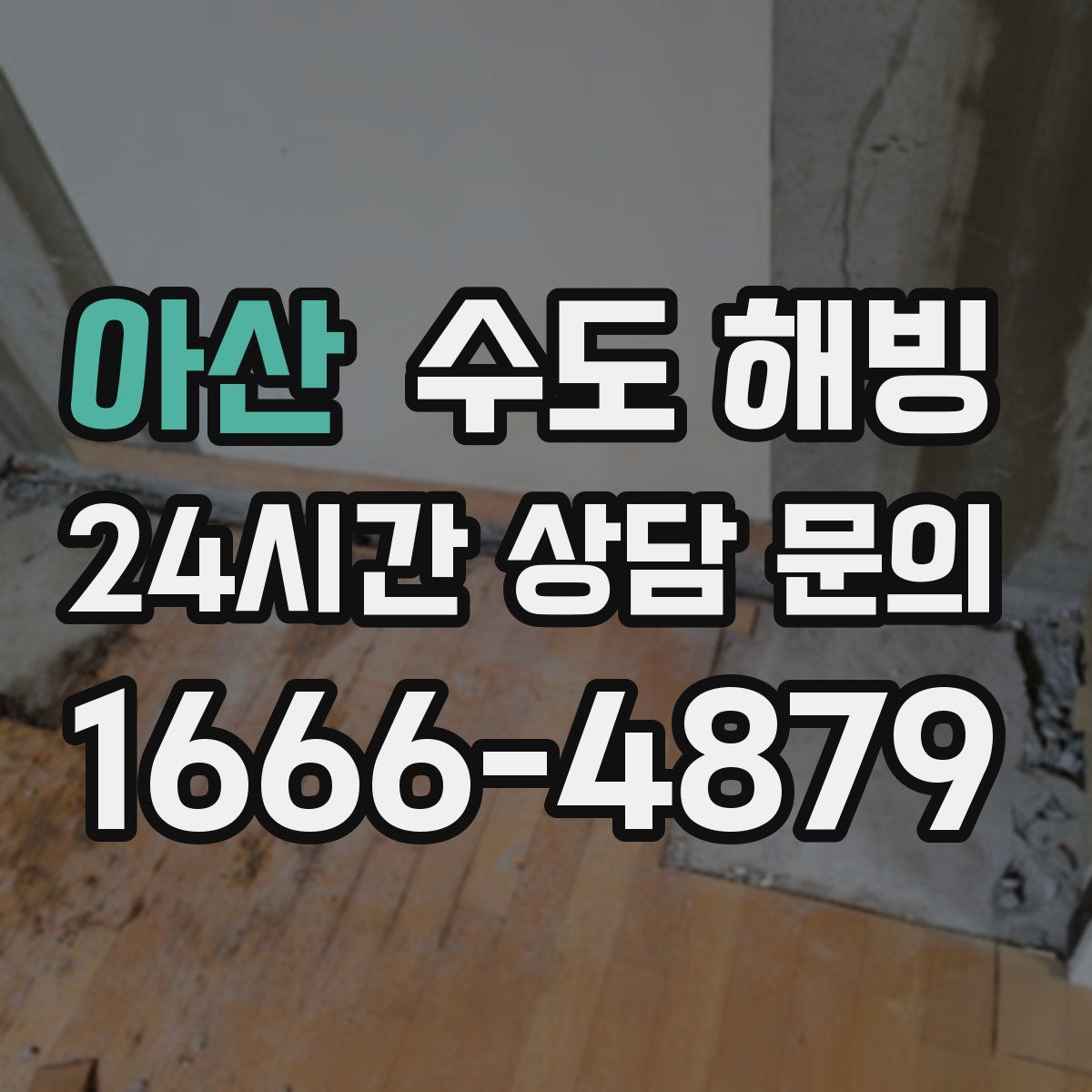 아산 수도 해빙