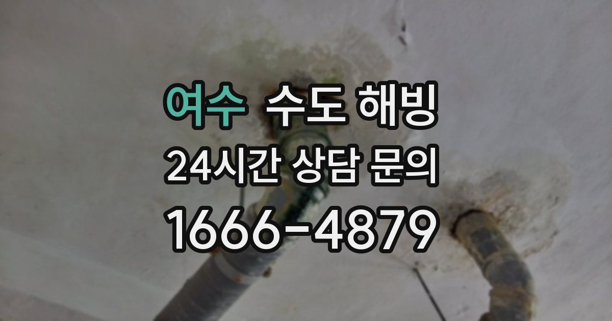 여수 수도 해빙