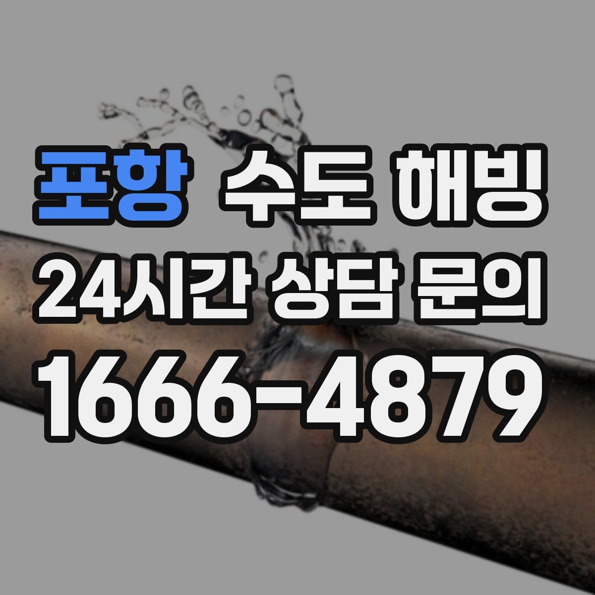 포항 수도 해빙