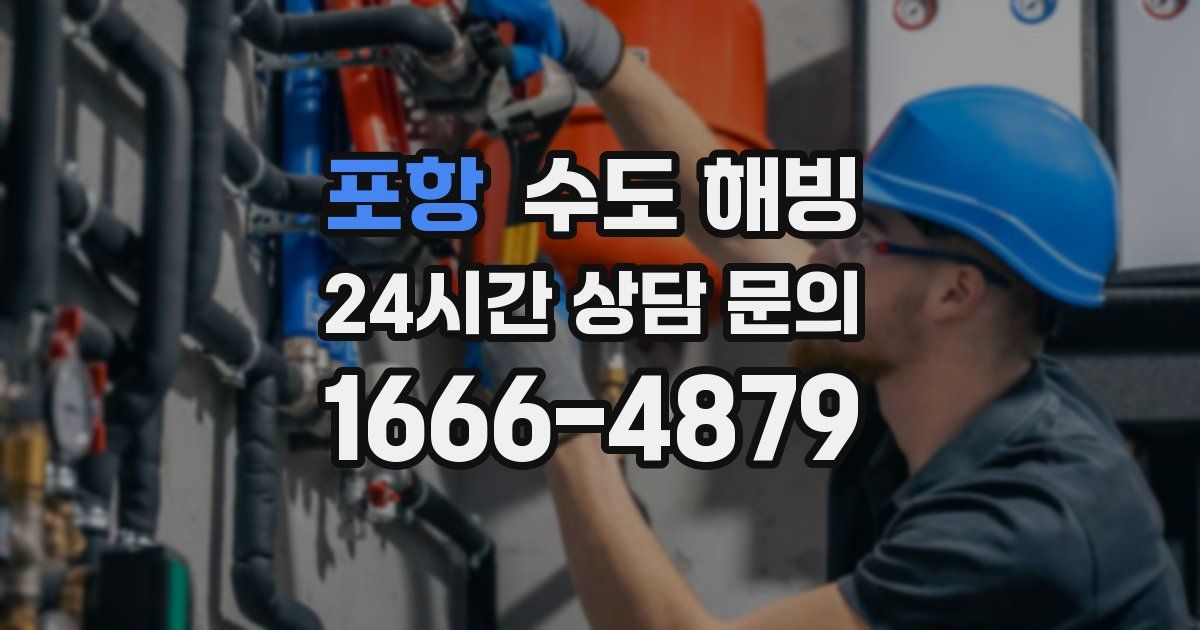 포항 수도 해빙