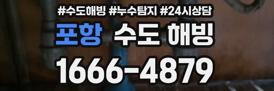 포항 수도 해빙