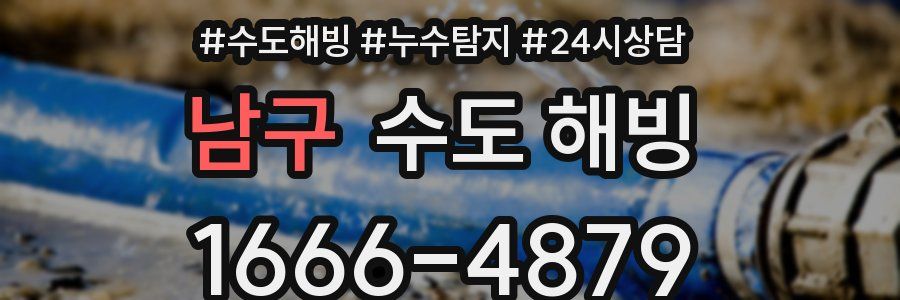 남구 수도 해빙